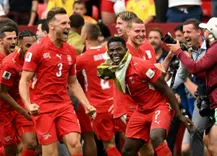 Switzerland eliminate Colombia on penalties
