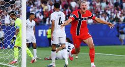 Haaland Scores twice as Norway beat Iraq 4-1